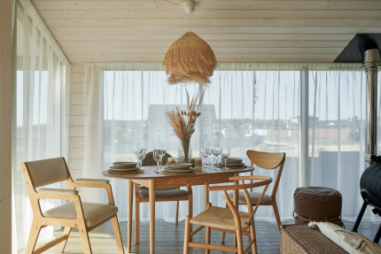 Домик из Pinterest в стиле BOHO. 