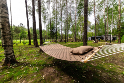 Гамаки и качели на общей территории — фото 1