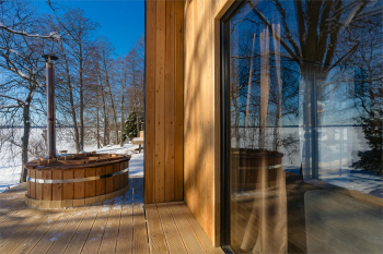 Двухместный Барнхаус на берегу озера — фото 12