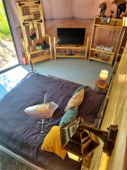 Геокупол в стиле домика Рыцаря — фото 2