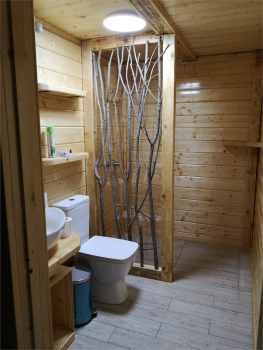 Геокупол в стиле домика Рыцаря — фото 5