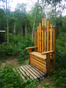 Геокупол в стиле домика Рыцаря — фото 8