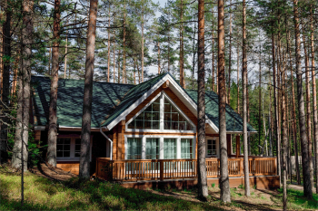 Вилла 5 СПАЛЬНЫХ КОМНАТ с сауной и видом на лес, с большой террасой 93 кв.м. — фото 1