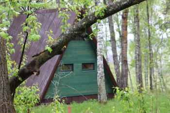 Домик A-Frame - Зеленый — фото 11