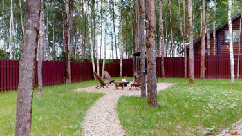 Дубль-дом 3 с панорамной сауной и купелью — фото 24
