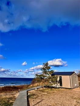Лодж с ванной и панорамным видом на море. — фото 4