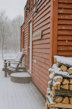 Дом Экзистенциалиста c баней на дровах и великолепным видом на Жигулевские горы. — фото 1