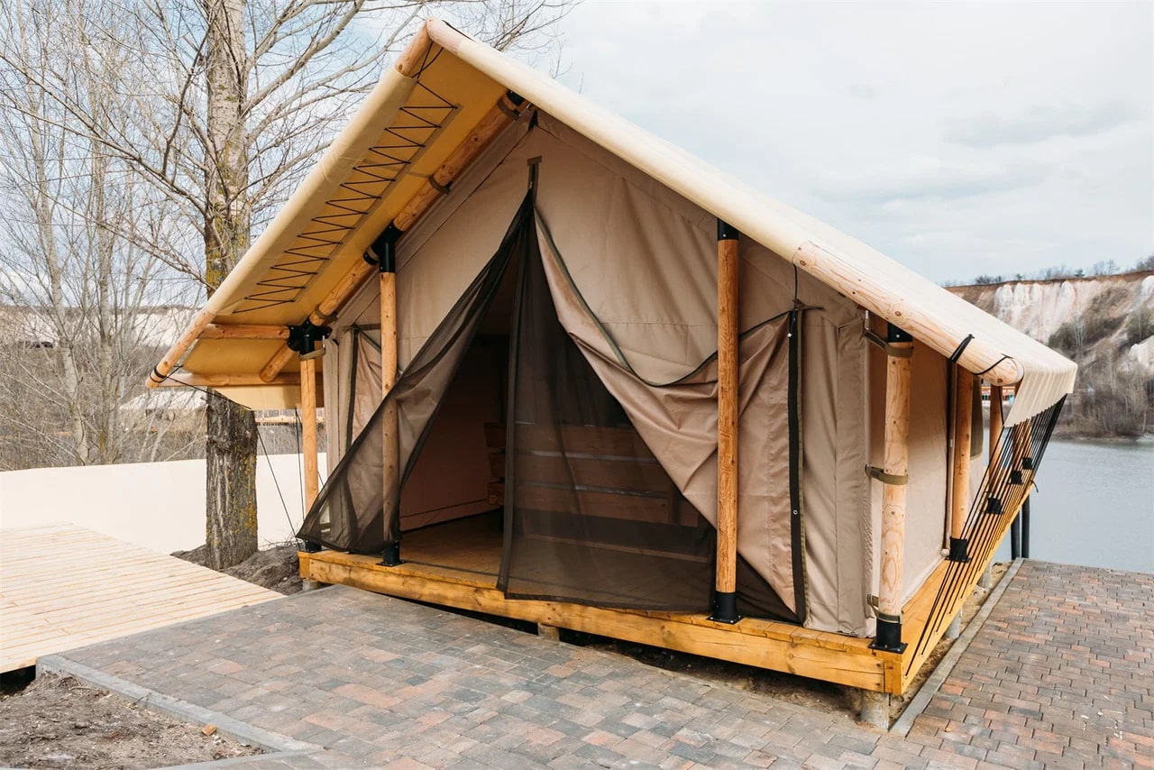 глэмпинг белый колодец